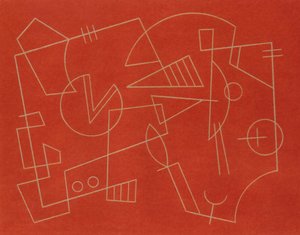 WALKING LINE.1997、（パステル紙）